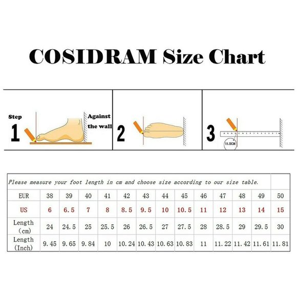 NIB Cosidram black casual sneakers loafers mens 10 - Picture 6 of 6